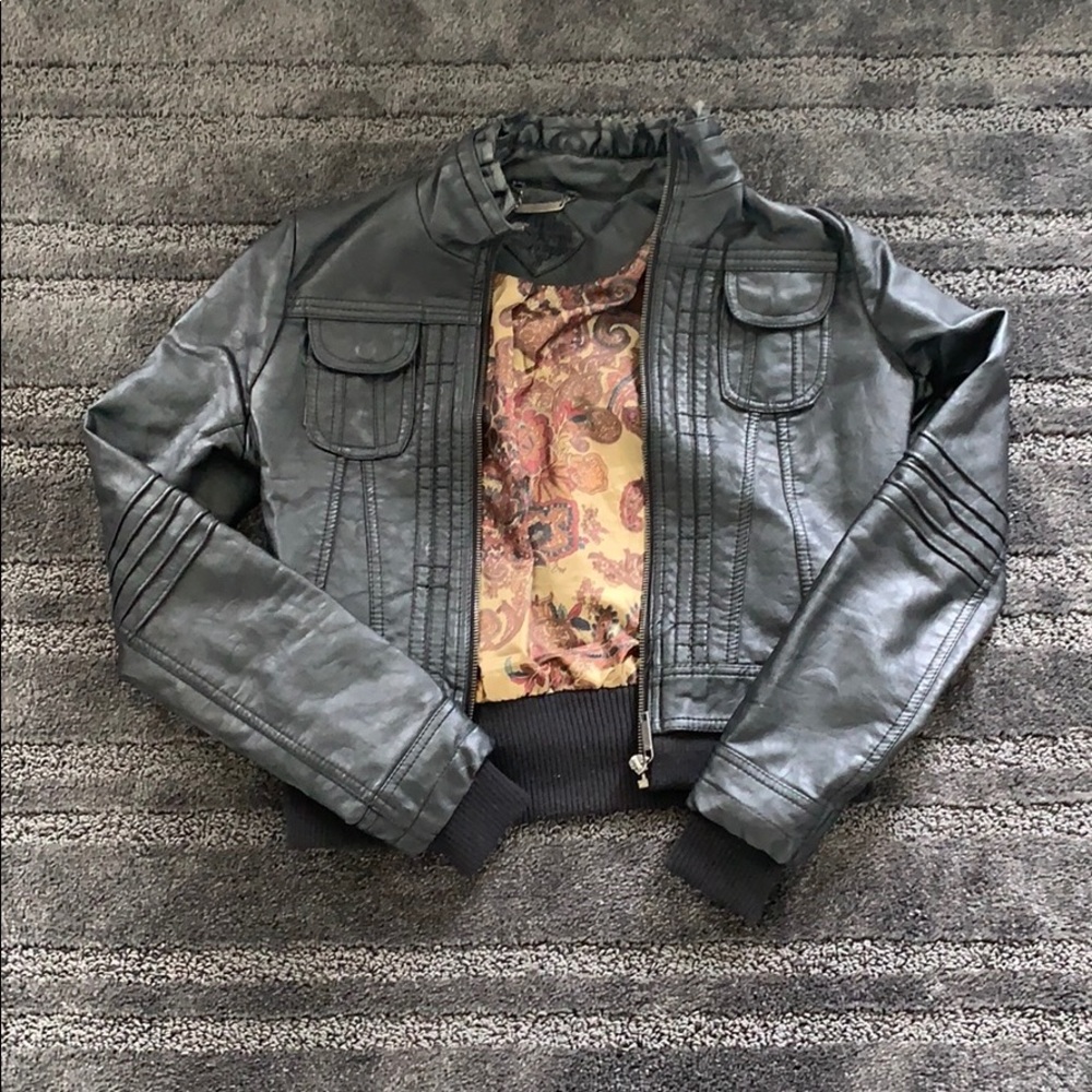 Jou Jou Black MOTO jacket 🖤